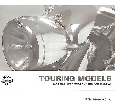 2003 harley-davidson touring models 100th anv service manual