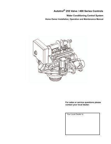 pentair residential filtration model 278 manual