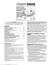 first alert smoke alarm model 9120b user manual