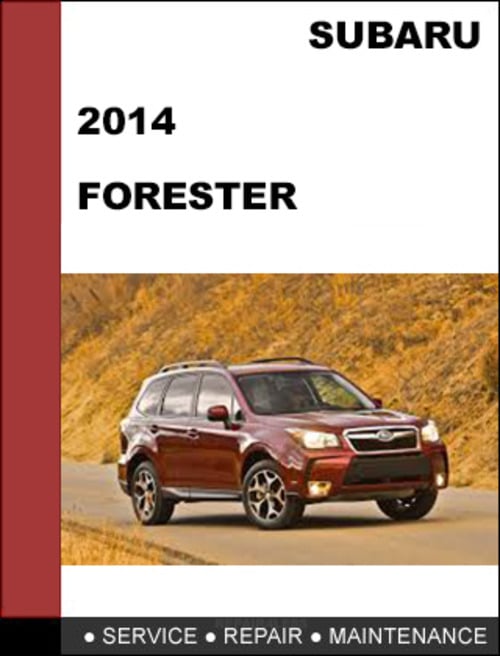2003 subaru forester shop manual pdf