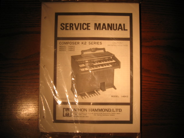 hammond model j service manual